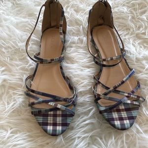 J Crew strapping sandals
